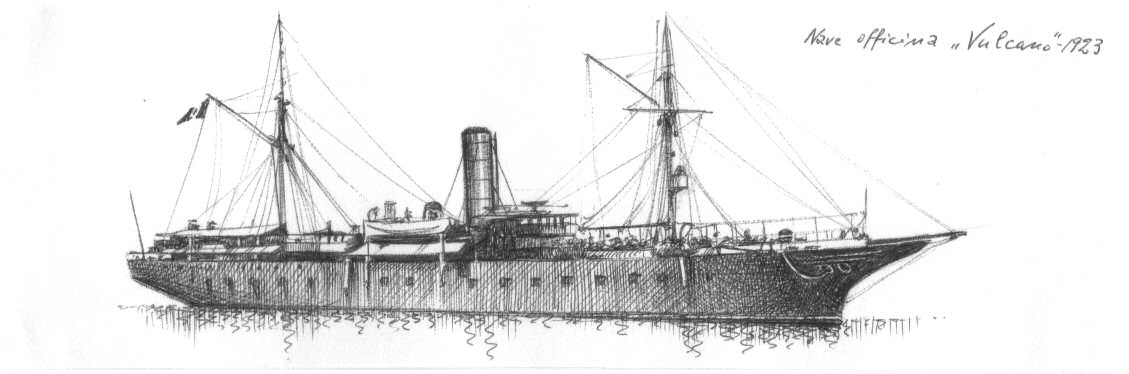 1923 - Nave officina 'Vulcano'